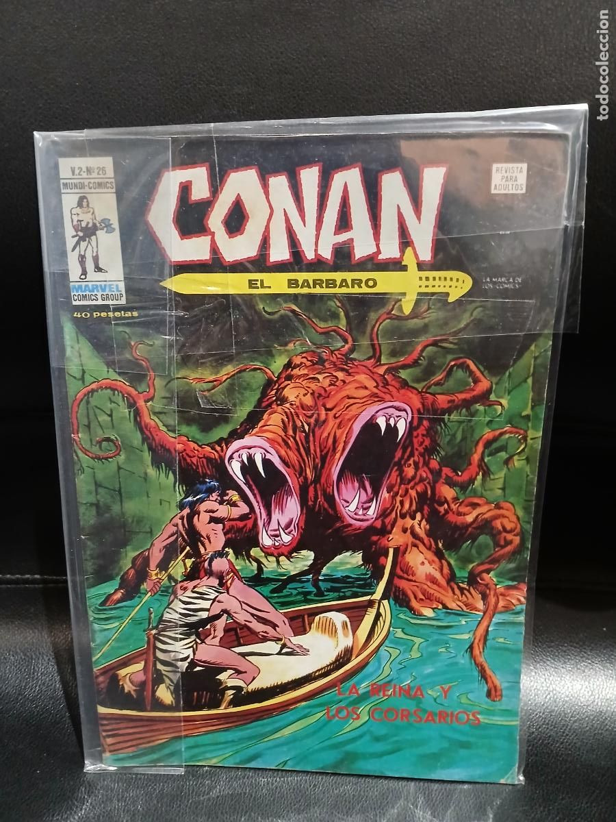 C&oacute;mics: LOTE DE 40 N&Uacute;MEROS DE CONAN EL BARBARO, VOLUMEN 2 -EDICIONES VERTICE- - Foto 11