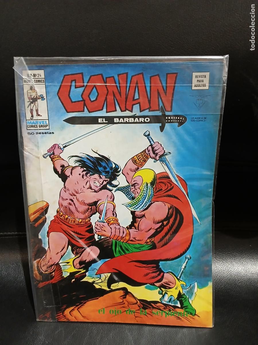 C&oacute;mics: LOTE DE 40 N&Uacute;MEROS DE CONAN EL BARBARO, VOLUMEN 2 -EDICIONES VERTICE- - Foto 13