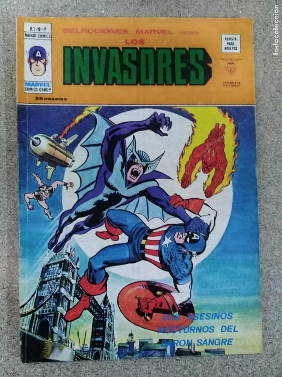 C&oacute;mics: Selecciones Marvel 9.Vol. 1.Los Invasores.Marvel.Vertice - Foto 1