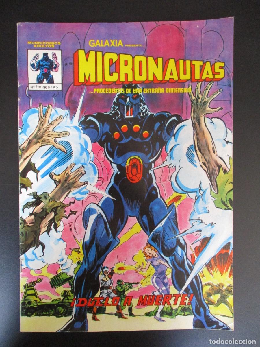 C&oacute;mics: MICRONAUTAS (1981, VERTICE) 2 &middot; I-1982 &middot; DUELO A MUERTE - Foto 1