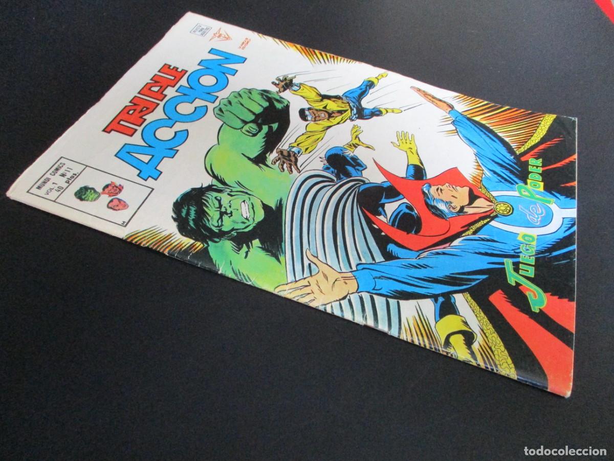 C&oacute;mics: TRIPLE ACCION (1979, VERTICE) 11 &middot; II-1980 &middot; JUEGO DE PODER - Foto 2