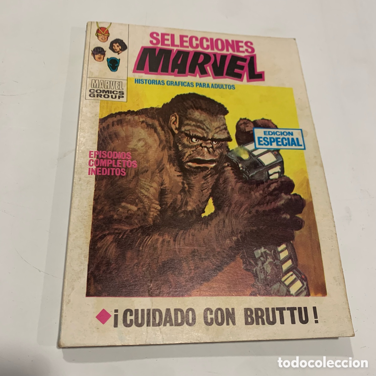 C&oacute;mics: comic selecciones marvel vertice taco n&ordm; 12 cuidado con bruttu - Foto 1