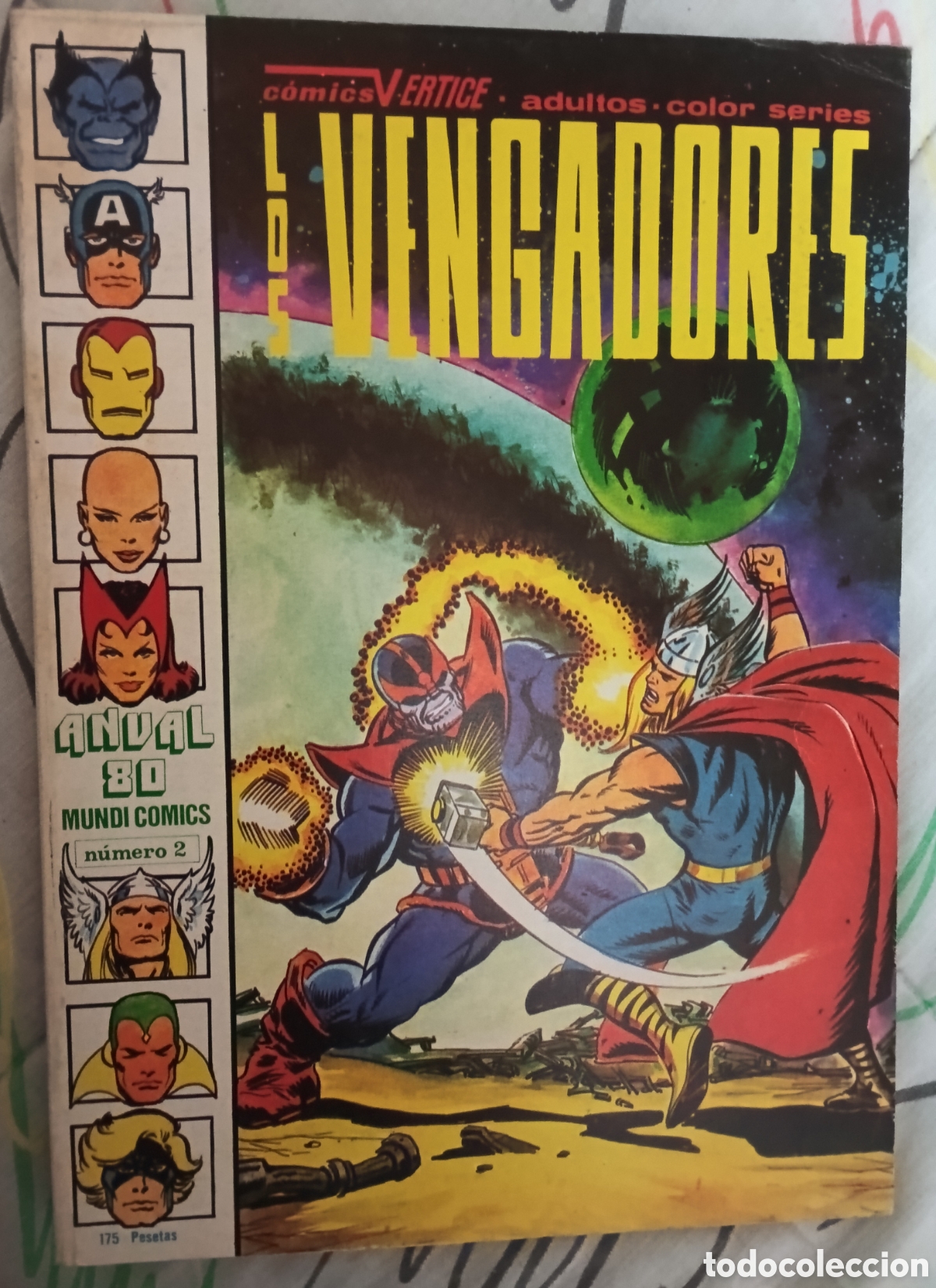 C&oacute;mics: LOS VENGADORES ANUAL 80 (V&eacute;rtice) - Foto 1