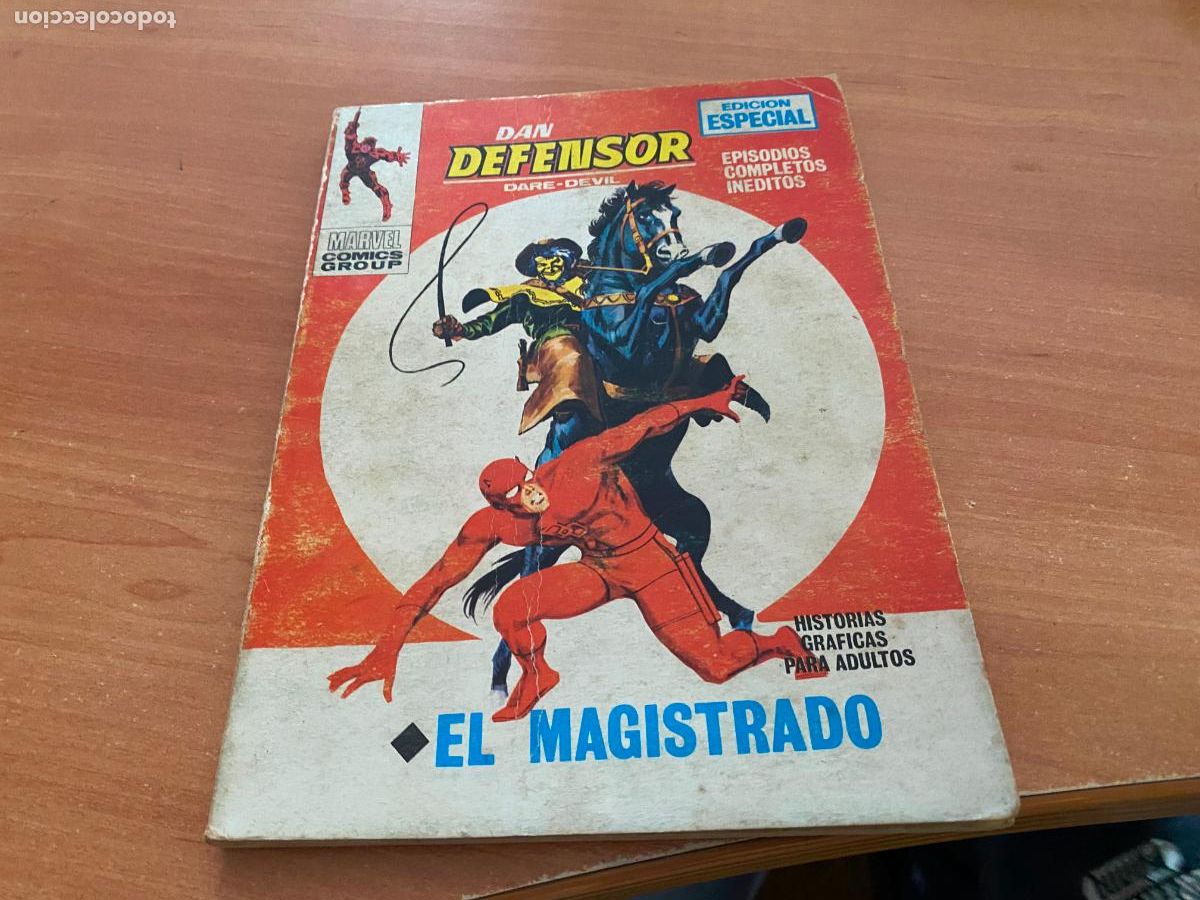 C&oacute;mics: DAN DEFENSOR N&ordm; 29 EL MAGISTRADO. TACO (VERTICE) (COB135) - Foto 1