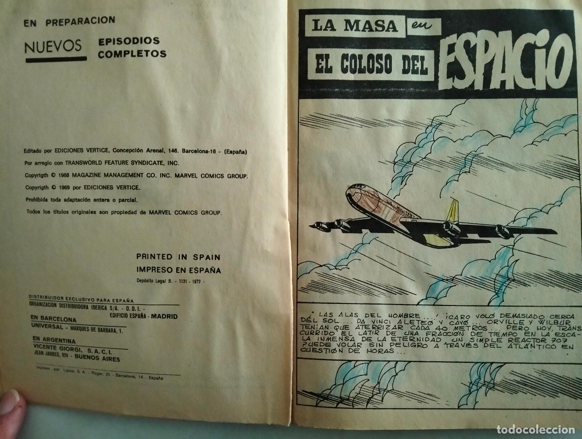 C&oacute;mics: LA MASA N&ordm; 17, EDICIONES VERTICE, A&Ntilde;O 1972 - Foto 2