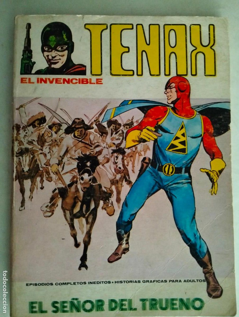 C&oacute;mics: TENAX EL INVENCIBLE N&ordm; 4, EDICIONES VERTICE, A&Ntilde;O 1972 - Foto 1