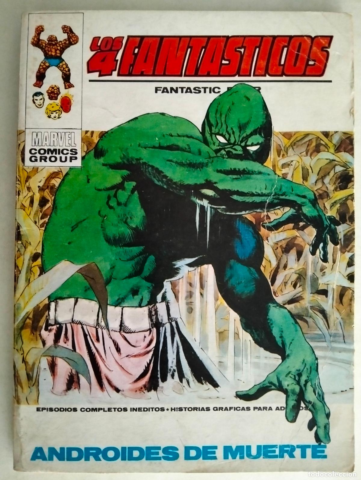 C&oacute;mics: LOS 4 FANTASTICOS, N&ordm; 48 EDICIONES VERTICE, A&Ntilde;O 1972 - Foto 1