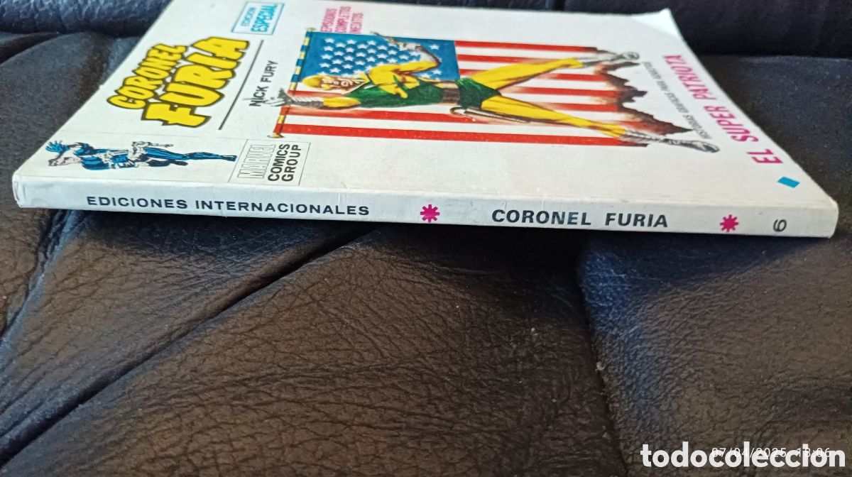C&oacute;mics: Marvel V&eacute;rtice Coronel Furia el super patriota - Foto 2