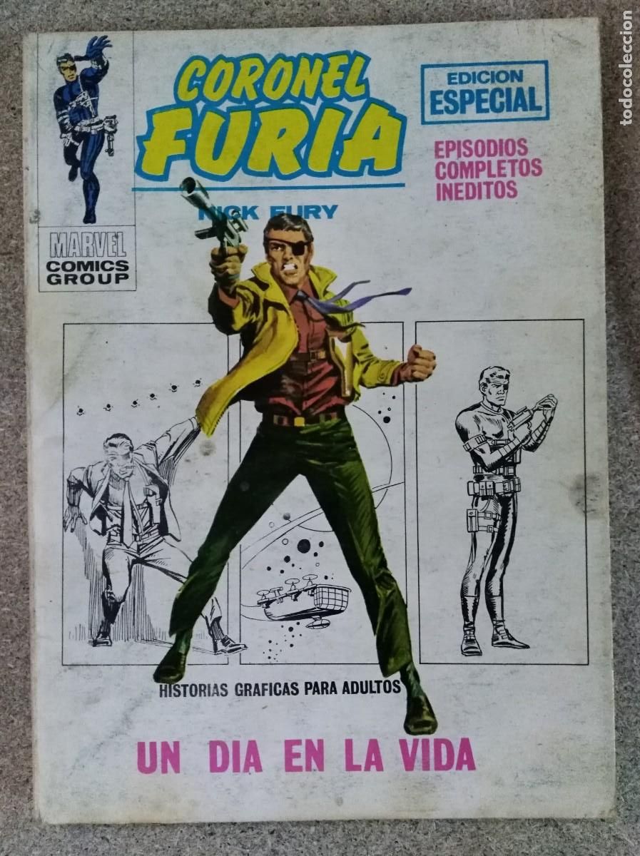 C&oacute;mics: Coronel Furia 7 Vol.1 Vertice.25 ptas - Foto 1