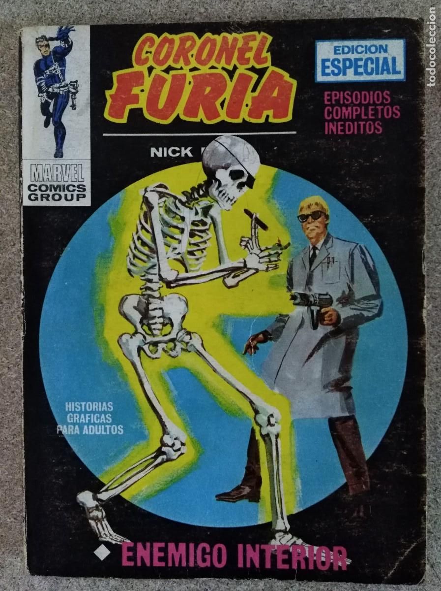 C&oacute;mics: Coronel Furia 12 Vol.1 Vertice.25 ptas - Foto 1