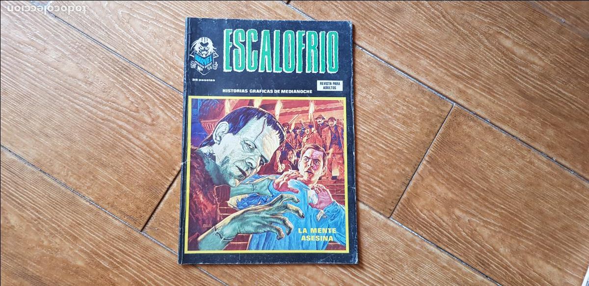C&oacute;mics: ESCALOFRIO N&ordm; 56 MONSTER GROUP EDICIONES VERTICE. - Foto 1