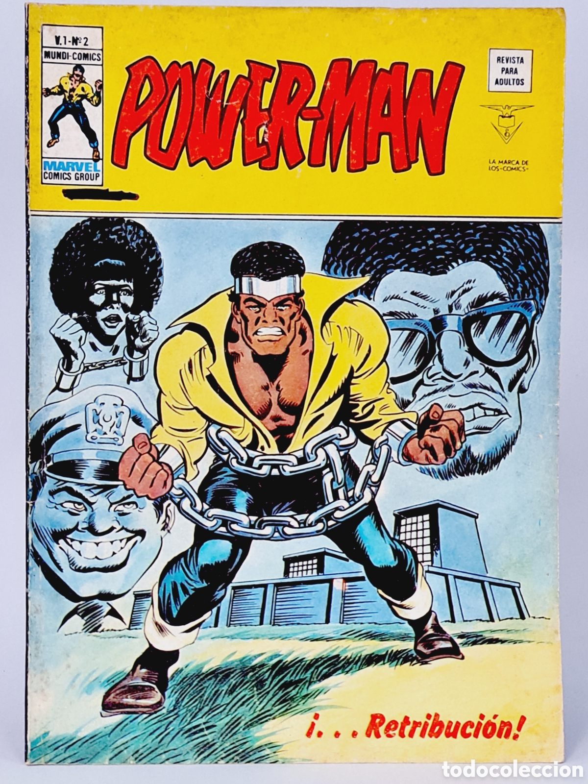 C&oacute;mics: COMIC POWER-MAN 2 RETRIBUCI&Oacute;N MARVEL EDICIONES VERTICE POWERMAN BUEN ESTADO - Foto 1