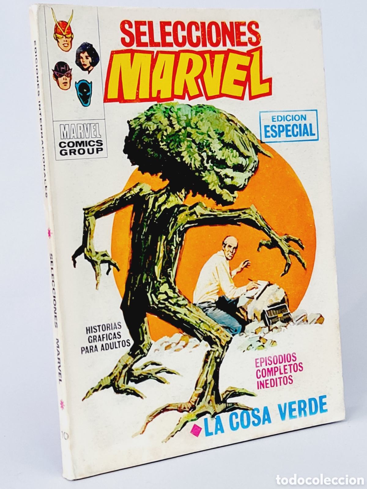 C&oacute;mics: EXCELENTE COMIC SELECCIONES MARVEL 10 LA COSA VERDE TACO MARVEL EDICIONES V&Eacute;RTICE - Foto 1