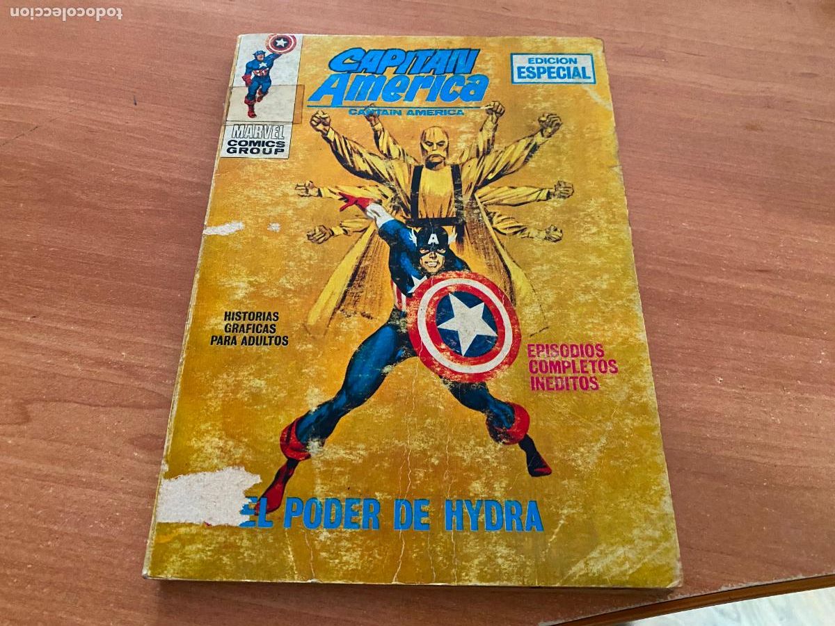 C&oacute;mics: CAPITAN AMERICA N&ordm; 22 EL PODER DE HYDRA. TACO (VERTICE) (COB46) - Foto 1