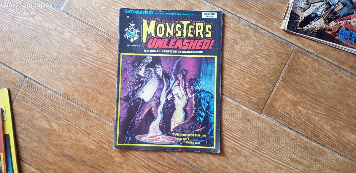 C&oacute;mics: ESCALOFRIO N&ordm; 30 MONSTERS UNLEASHED MONSTER GROUP EDICIONES VERTICE. - Foto 1
