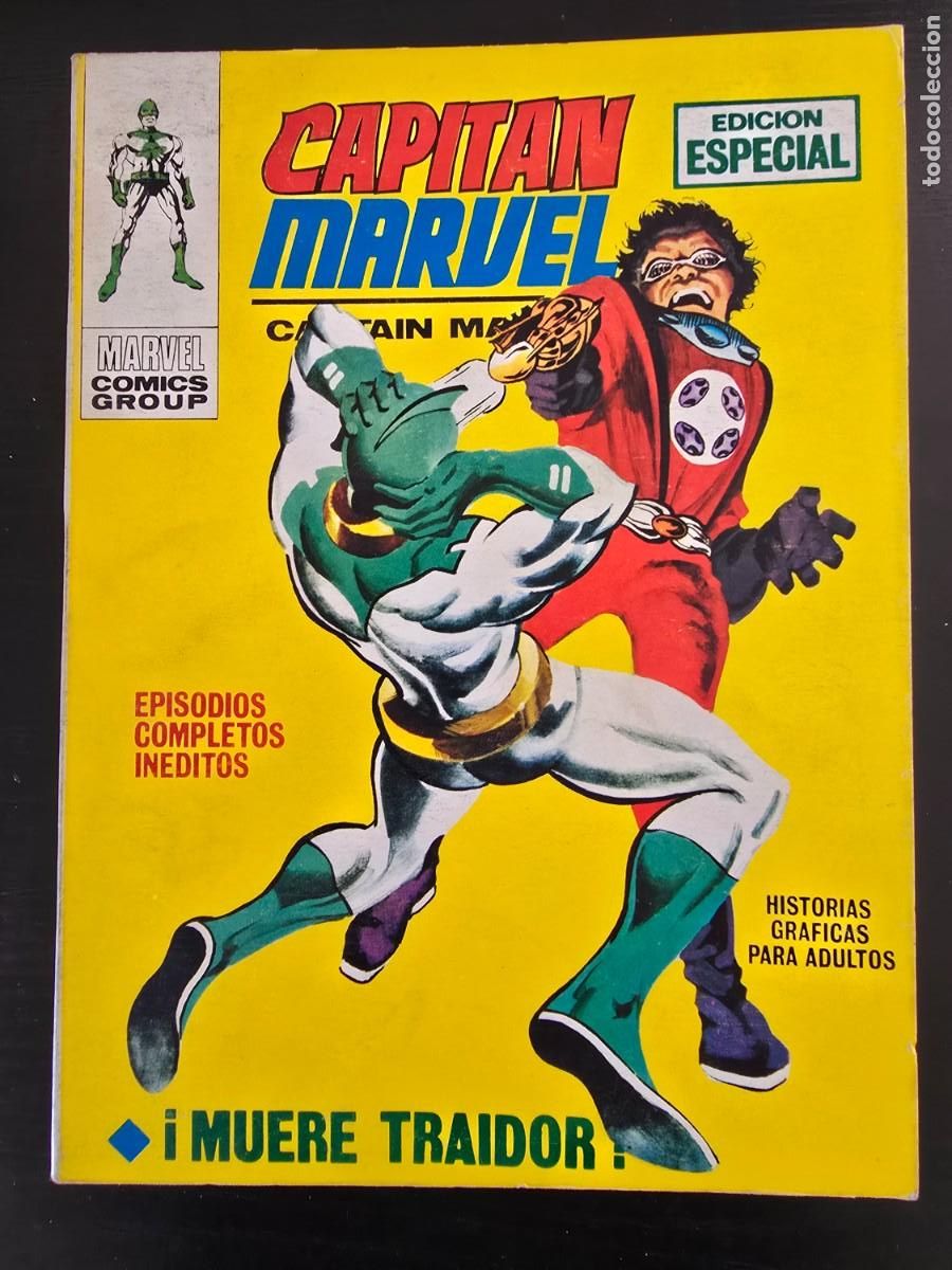 C&oacute;mics: Capitan Marvel 4 Vol.1 Vertice 25 ptas - Foto 1