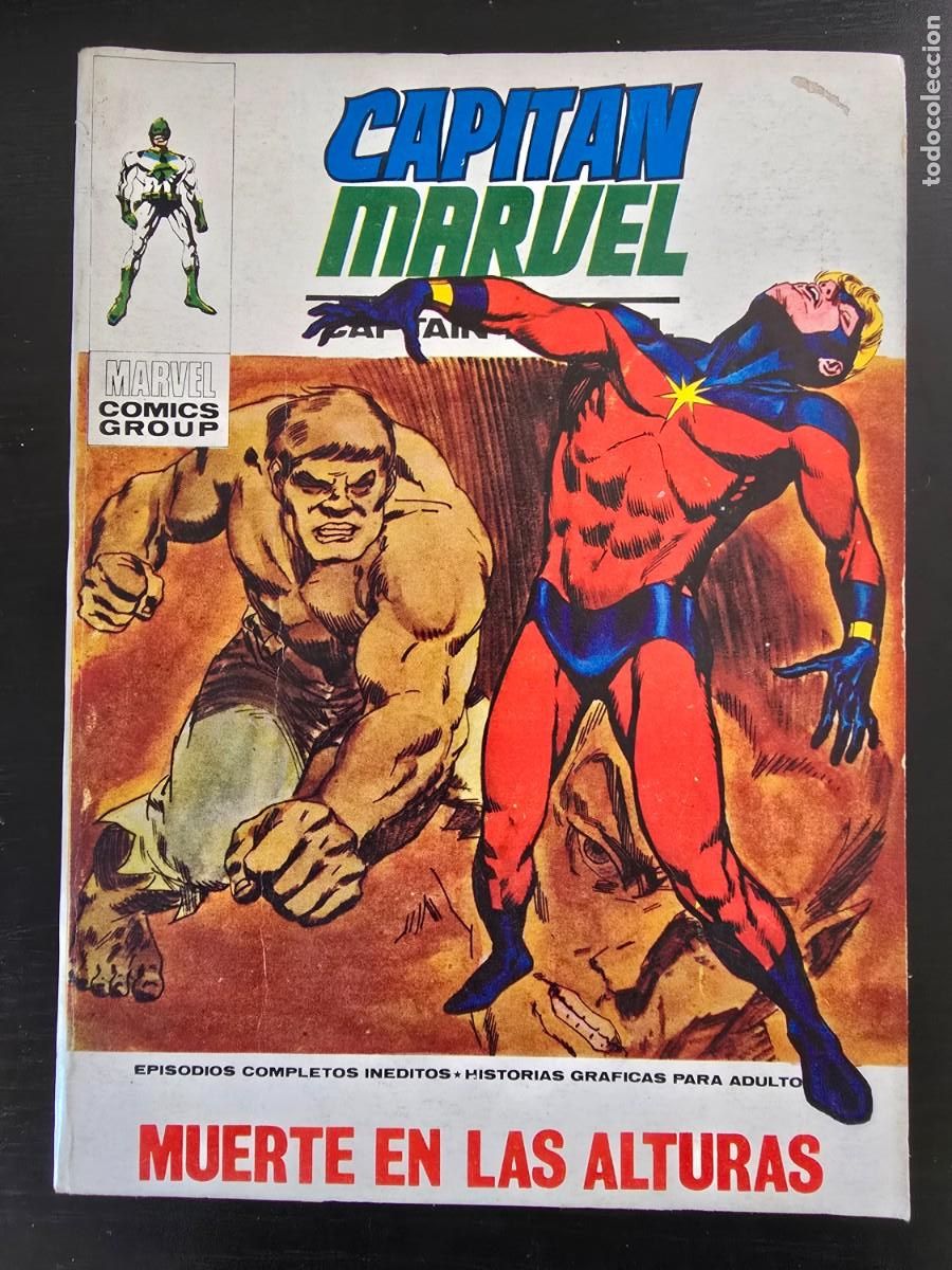 C&oacute;mics: Capitan Marvel 10 Vol.1 Vertice 25 ptas - Foto 1