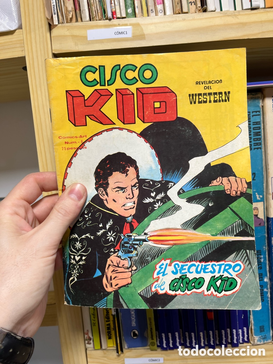 C&oacute;mics: Comic1 EL SECUESTRO DE CISCO KID N&deg;6. EDICIONES V&Eacute;RTICE - Foto 1