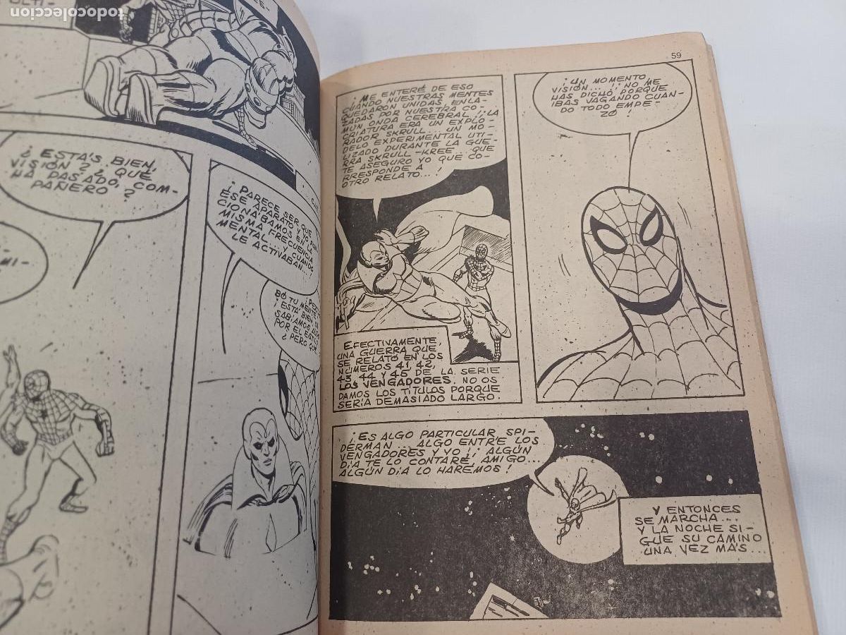 C&oacute;mics: SUPER HEROES/SPIDER-MAN Y LA VISION/VERTICE N&ordm;10. - Foto 2