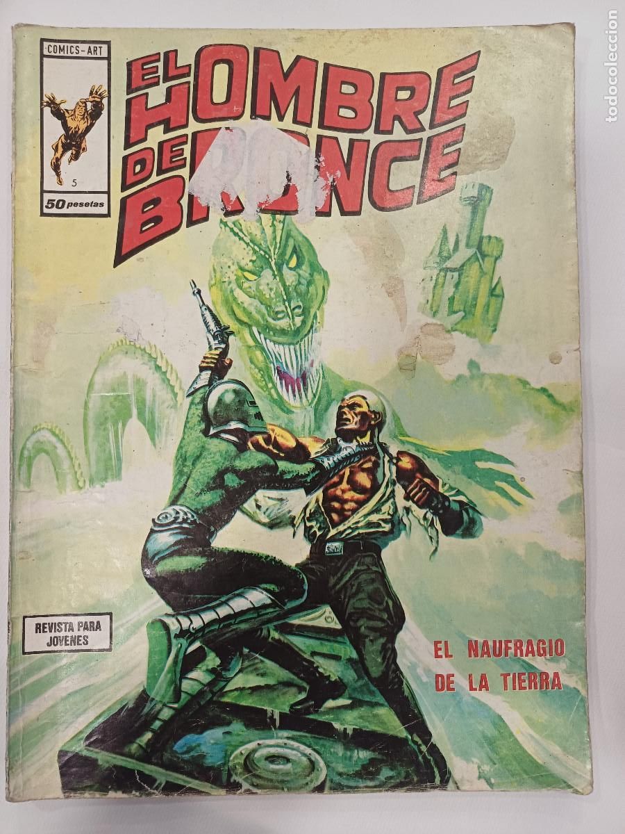 C&oacute;mics: EL HOMBRE DE BRONCE/VERTICE N&ordm;5. - Foto 1