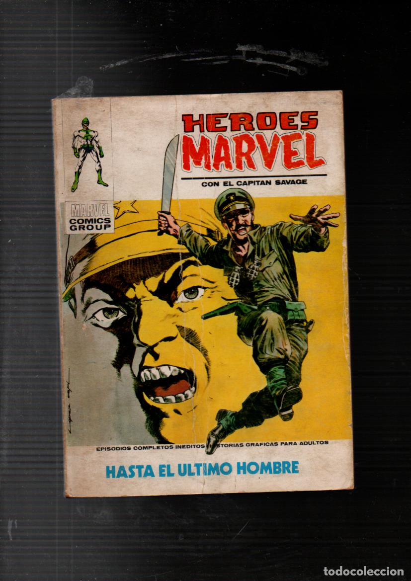 C&oacute;mics: HEROES MARVEL CON EL CAPITAN SAVAGE, N&ordm; 11. TACO. EDICIONES VERTICE - Foto 1