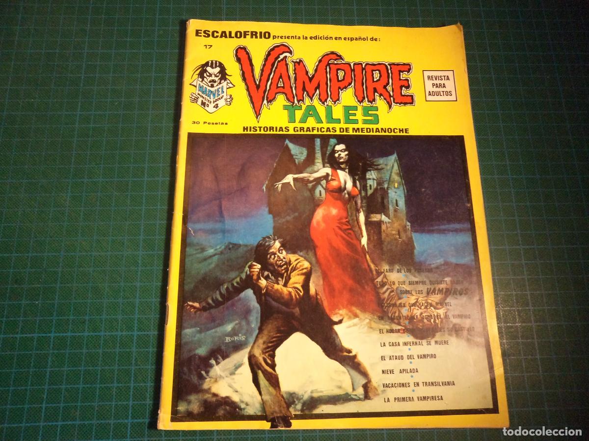 C&oacute;mics: Vampire Tales. N&ordm; 4. Escalofrio 17. Vertice. - Foto 1