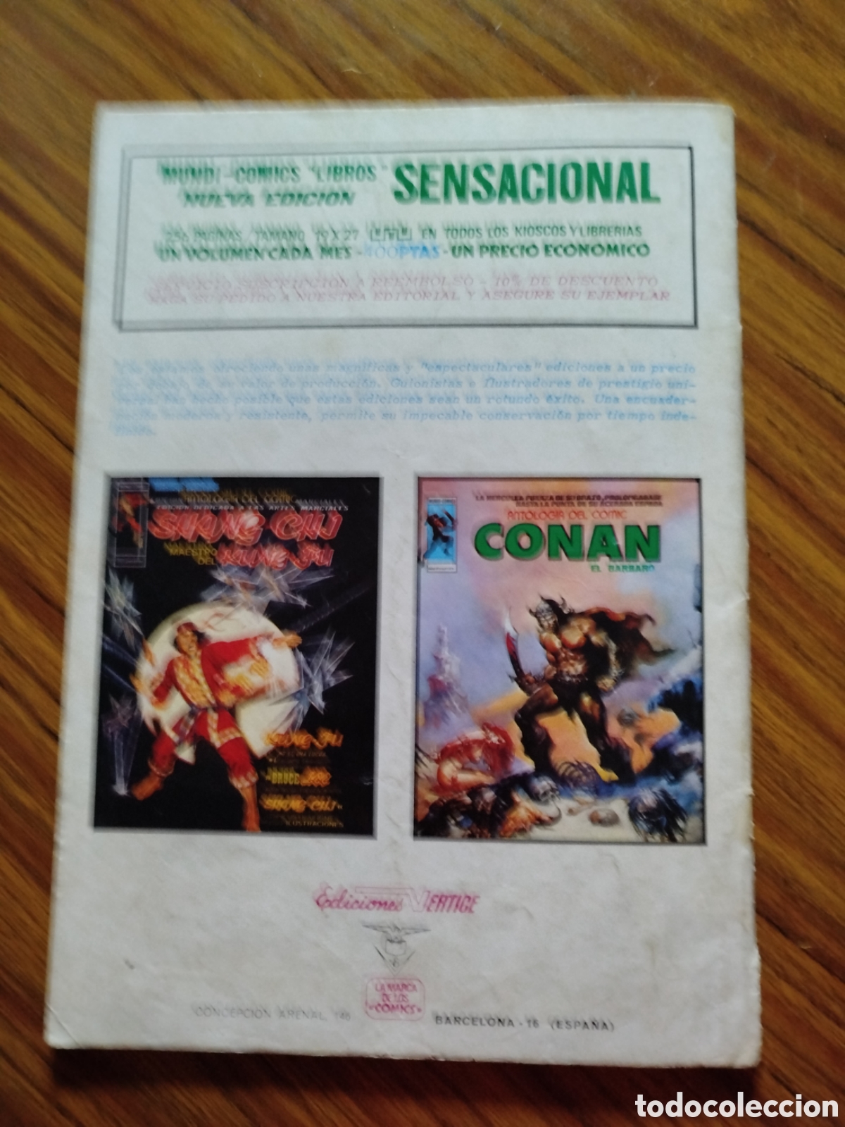 C&oacute;mics: El planeta de los simios. Vol.2-N&deg; 17. Ediciones V&eacute;rtice. - Foto 6