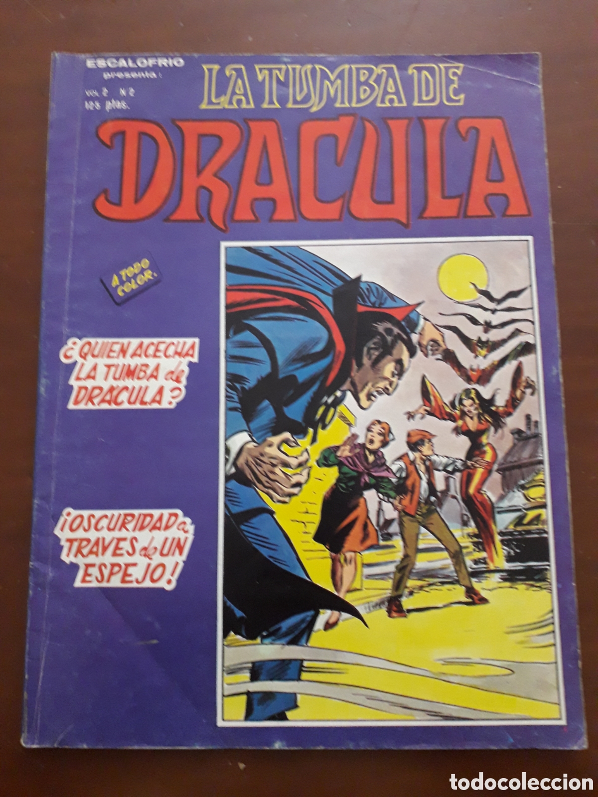 C&oacute;mics: LA TUMBA DE DR&Aacute;CULA VOL 2 N&Uacute;MERO 2. MUY BUEN - Foto 1