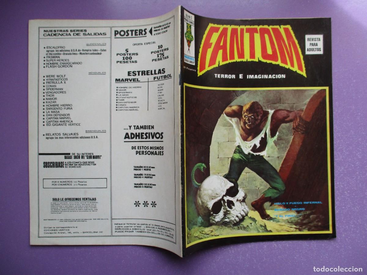 C&oacute;mics: FANTOM 1 VERTICE VOLUMEN 2 &iexcl;&iexcl;&iexcl;&iexcl; MUY BUEN ESTADO !!!! - Foto 3