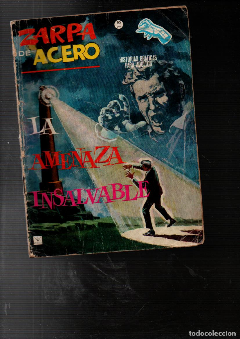 C&oacute;mics: ZARPA DE ACERO, N&ordm; 15. GRAPA. EDICIONES VERTICE, 1964. - Foto 1