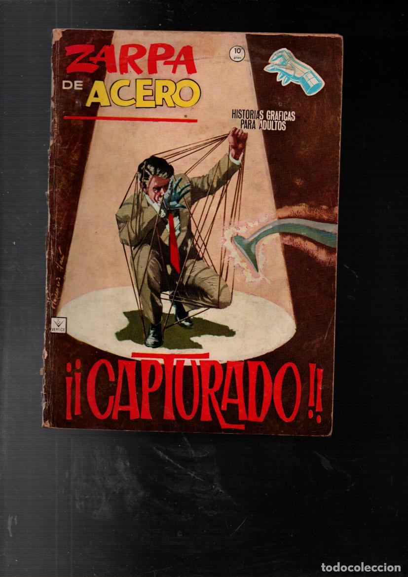 C&oacute;mics: ZARPA DE ACERO, N&ordm; 16. GRAPA. EDICIONES VERTICE, 1964. - Foto 1