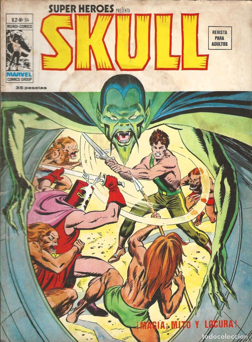 C&oacute;mics: SUPER HEROES -- N&ordm;54 SKULL - Foto 1