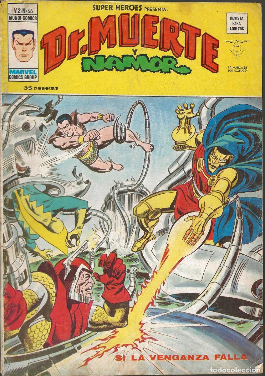 C&oacute;mics: SUPER HEROES -- N&ordm;66 DR. MUERTE Y NAMOR - Foto 1