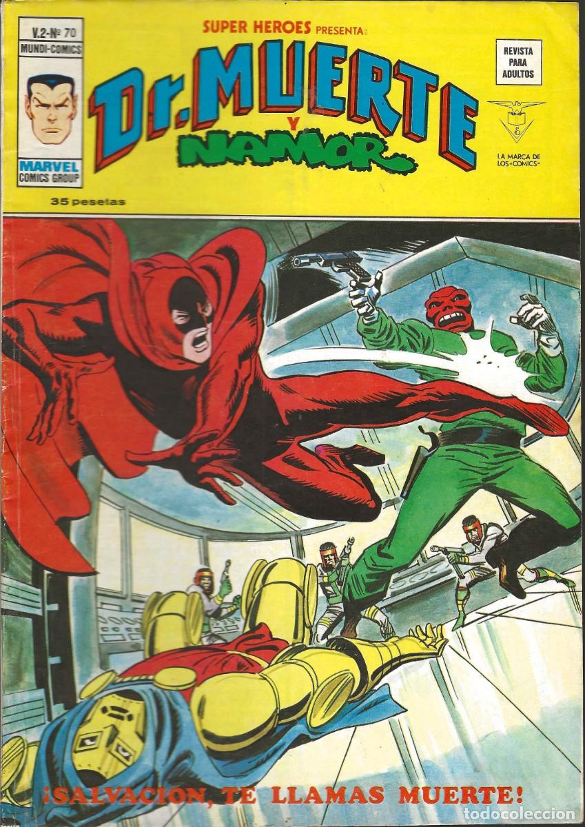 C&oacute;mics: SUPER HEROES -- N&ordm;70 DR. MUERTE Y NAMOR - Foto 1
