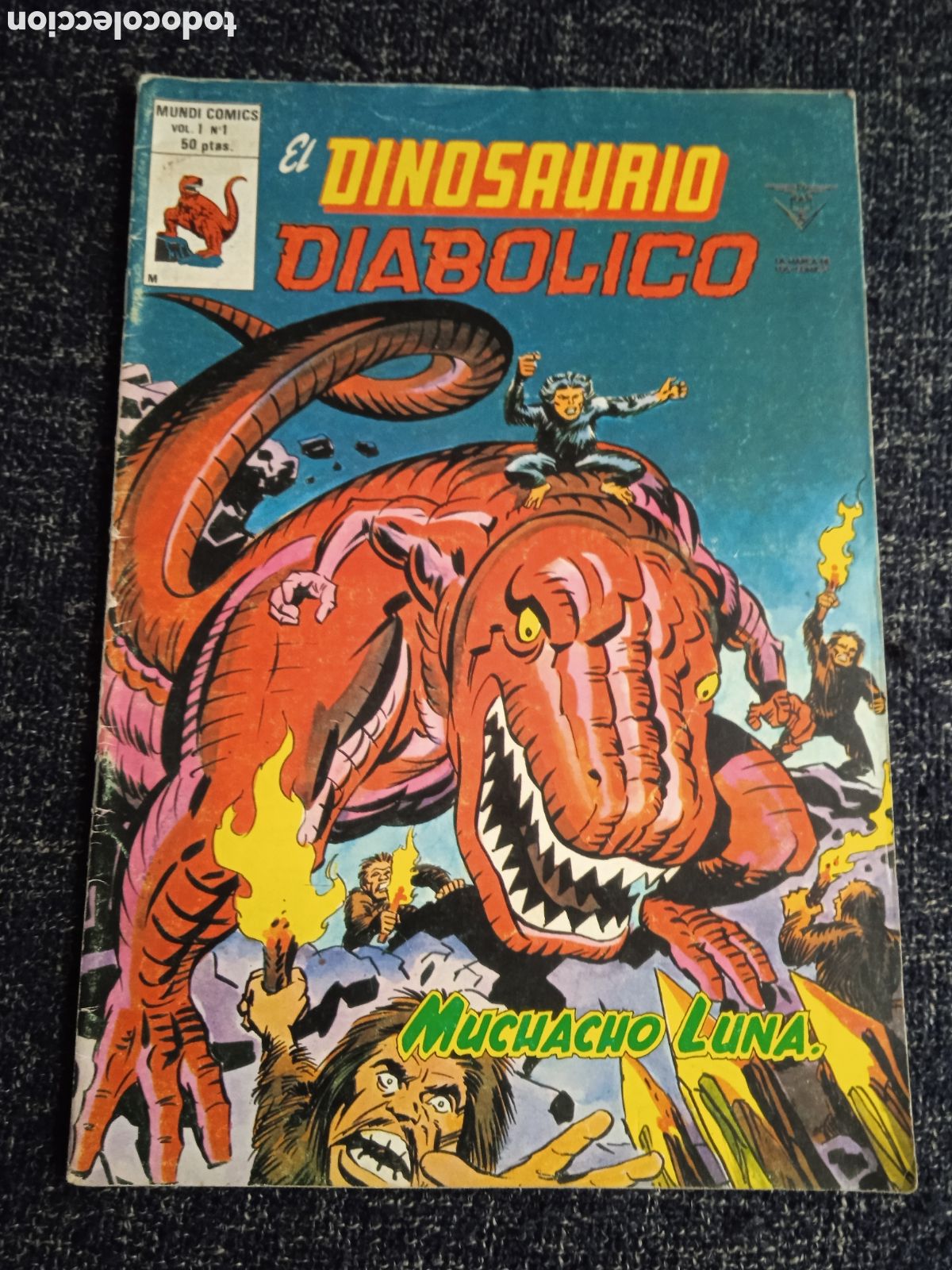 C&oacute;mics: DINOSAURIO DIABOLICO N&ordm; 1 -ED. MUNDI-COMICS - VERTICE - Foto 1