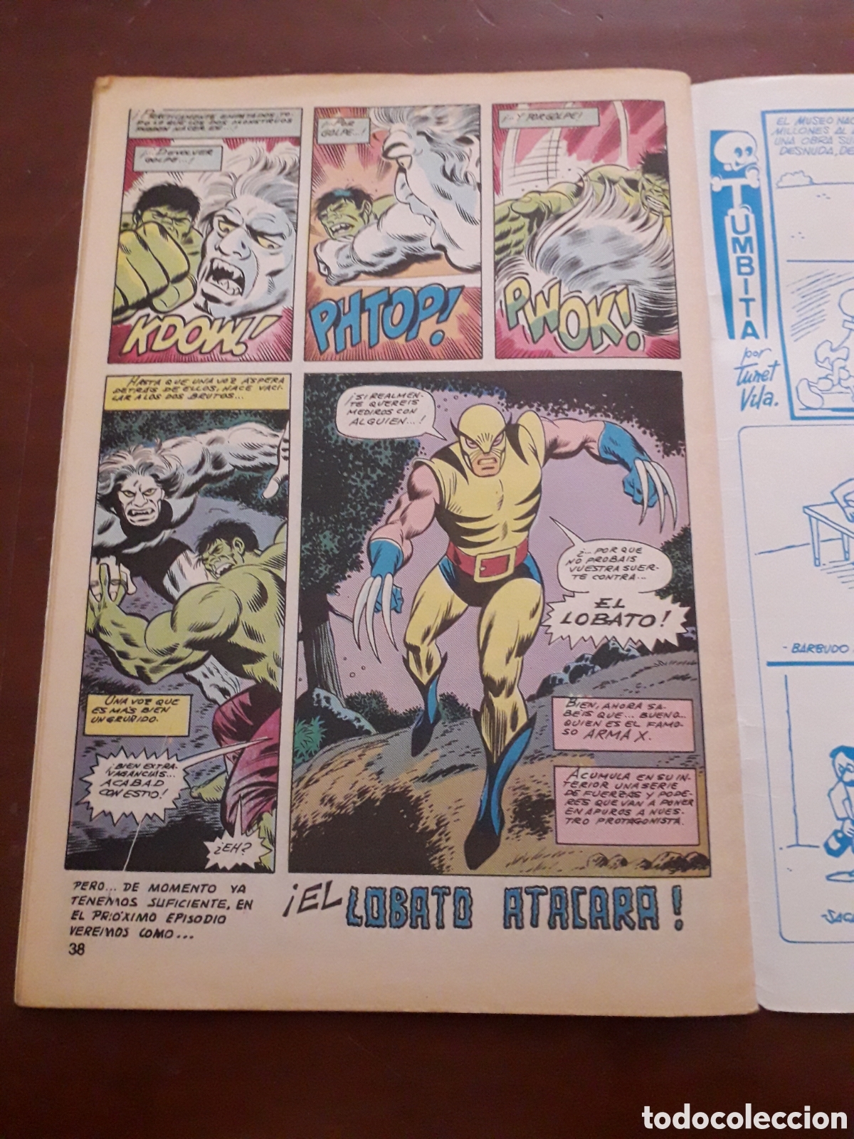 C&oacute;mics: LA MASA N&Uacute;MERO 39 VOLUMEN 3. FIRST WOLVERINE - Foto 2