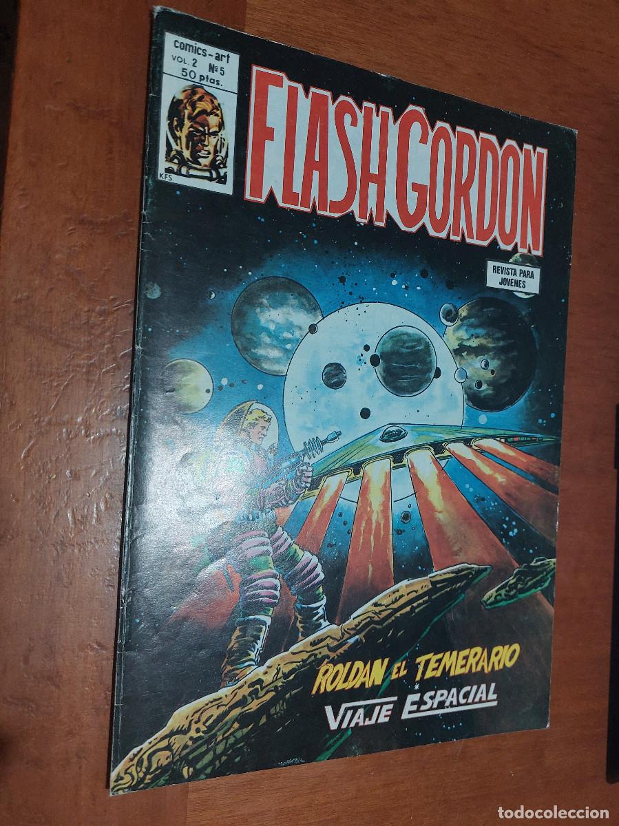 C&oacute;mics: FLASH GORDON. VOL. 2. N&ordm; 5. GRAPA. EDICIONES V&Eacute;RTICE. BUEN ESTADO - Foto 1