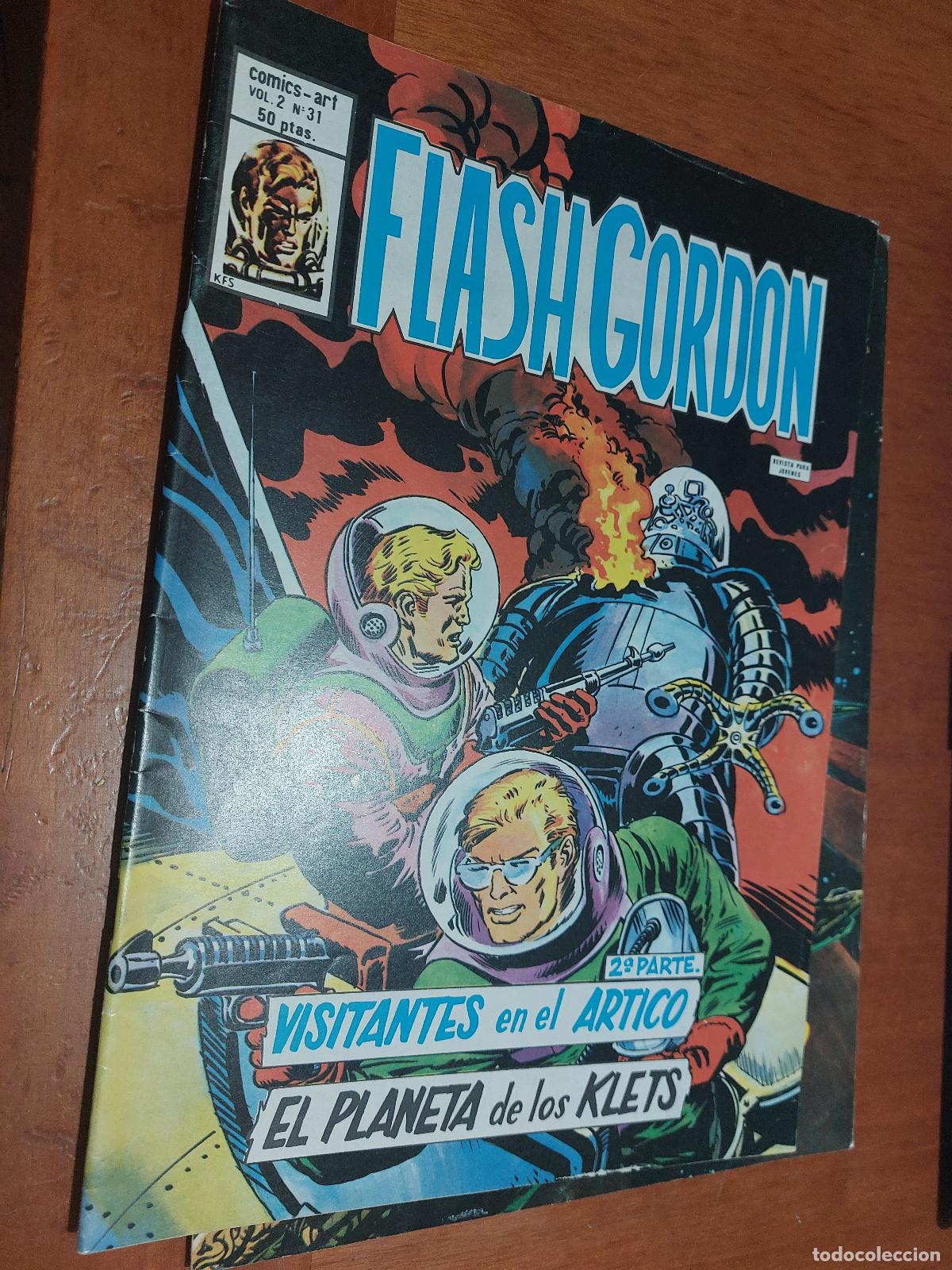 C&oacute;mics: FLASH GORDON. VOL. 2. N&ordm;31. GRAPA. EDICIONES V&Eacute;RTICE. BUEN ESTADO - Foto 1
