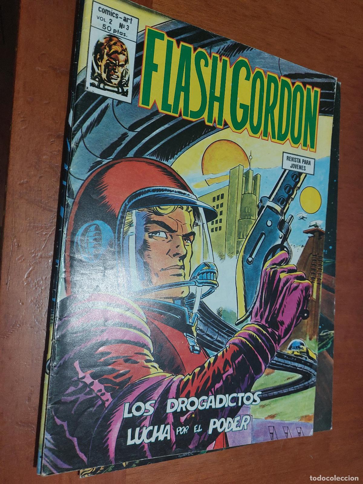 C&oacute;mics: FLASH GORDON. VOL. 2. N&ordm; 3. GRAPA. EDICIONES V&Eacute;RTICE. BUEN ESTADO - Foto 1