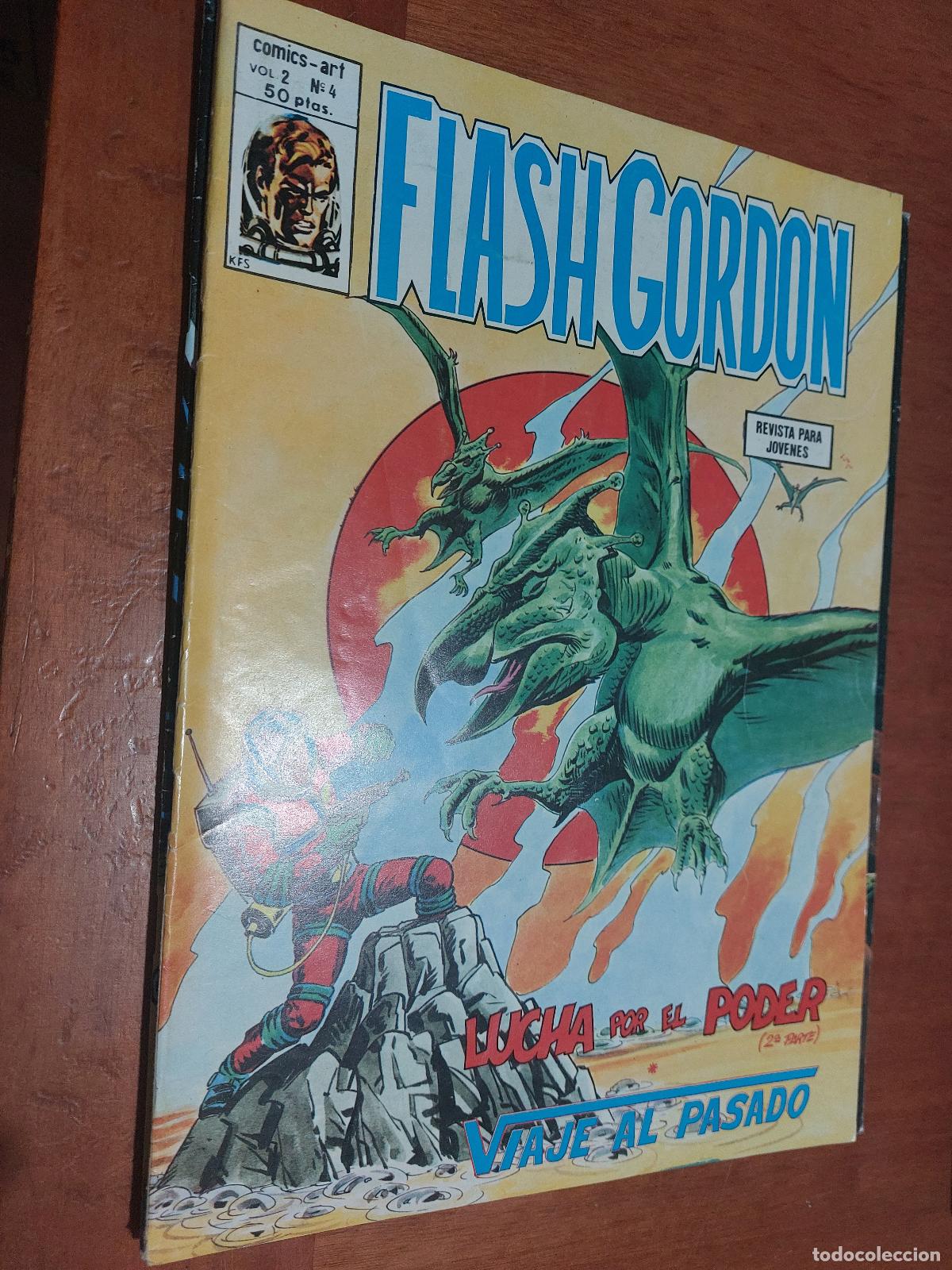 C&oacute;mics: FLASH GORDON. VOL. 2. N&ordm; 4 GRAPA. EDICIONES V&Eacute;RTICE. BUEN ESTADO - Foto 1