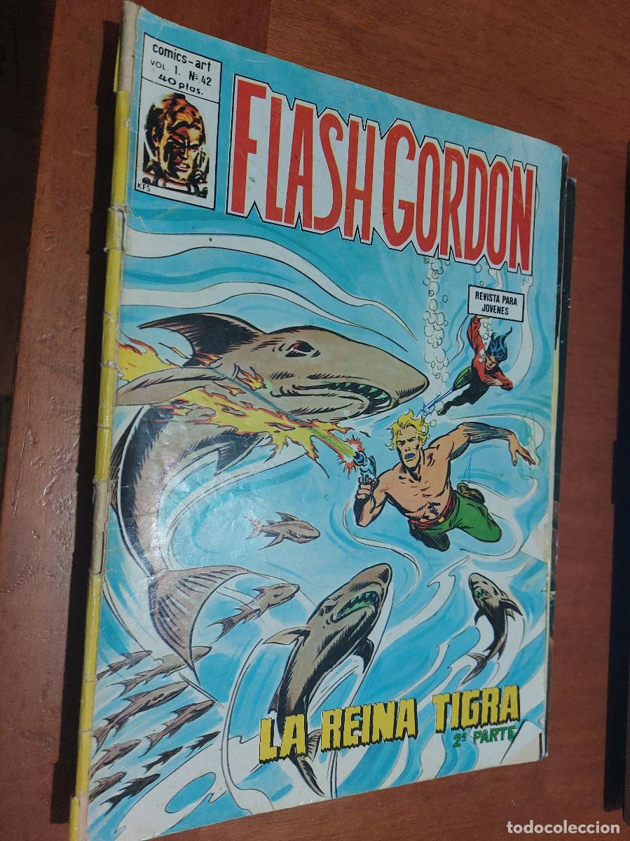 C&oacute;mics: FLASH GORDON. VOL. 1. N&ordm; 42 GRAPA. EDICIONES V&Eacute;RTICE. BUEN ESTADO - Foto 1