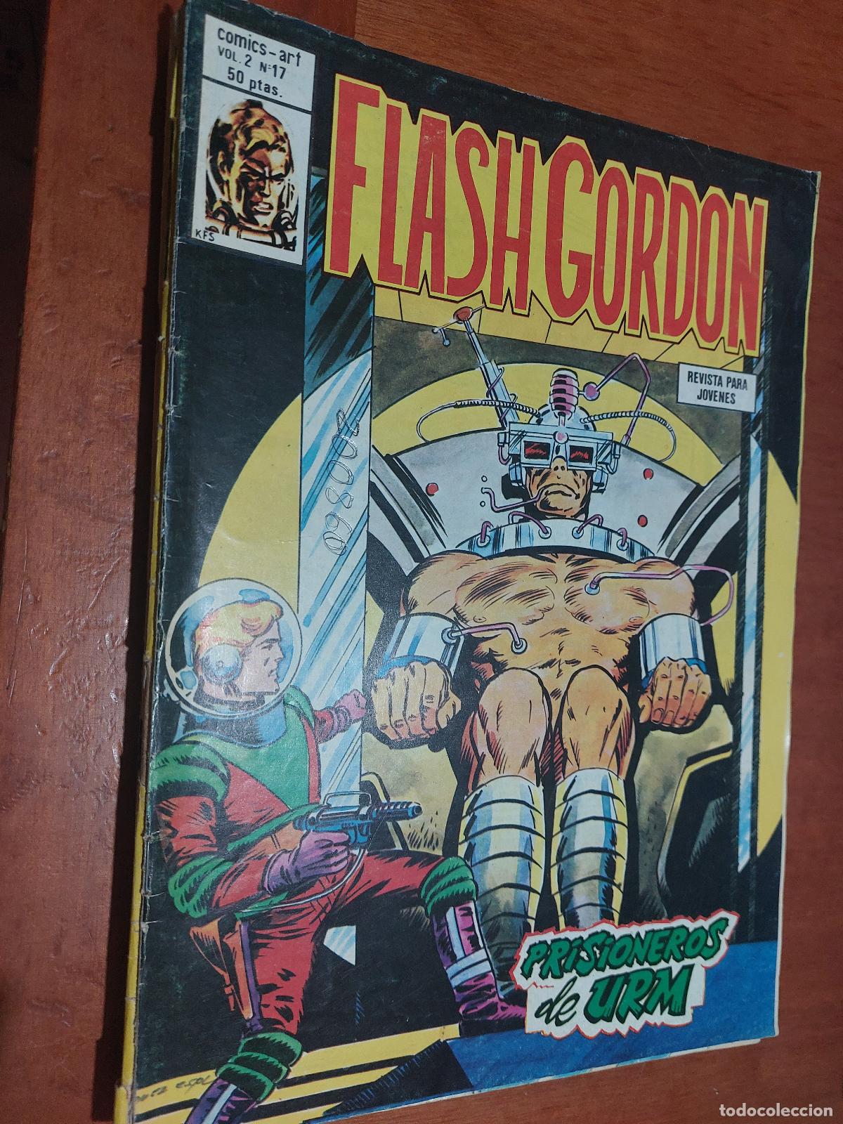 C&oacute;mics: FLASH GORDON. VOL. 2. N&ordm; 17 GRAPA. EDICIONES V&Eacute;RTICE. BUEN ESTADO - Foto 1