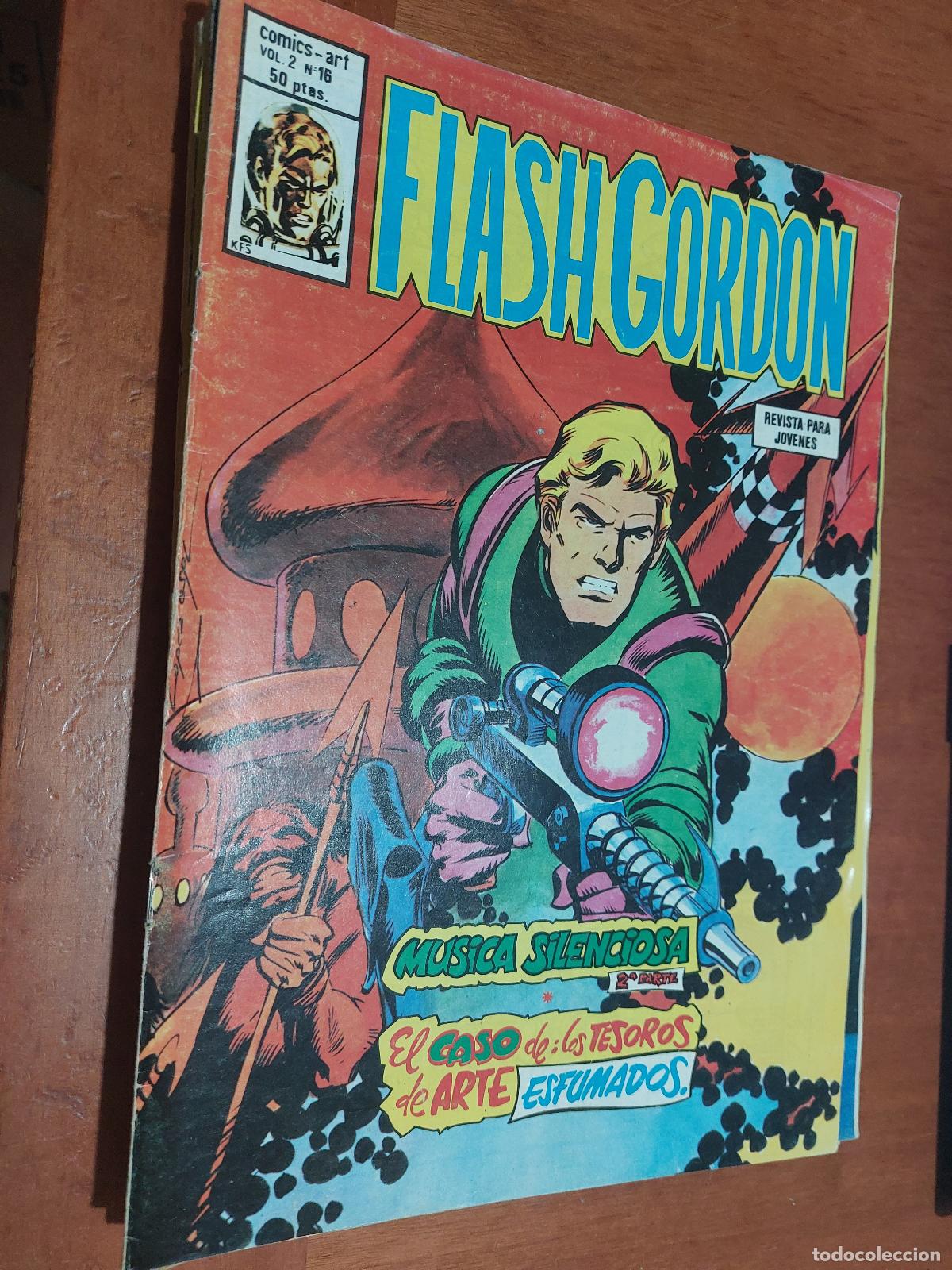 C&oacute;mics: FLASH GORDON. VOL. 2. N&ordm; 16 GRAPA. EDICIONES V&Eacute;RTICE. BUEN ESTADO - Foto 1