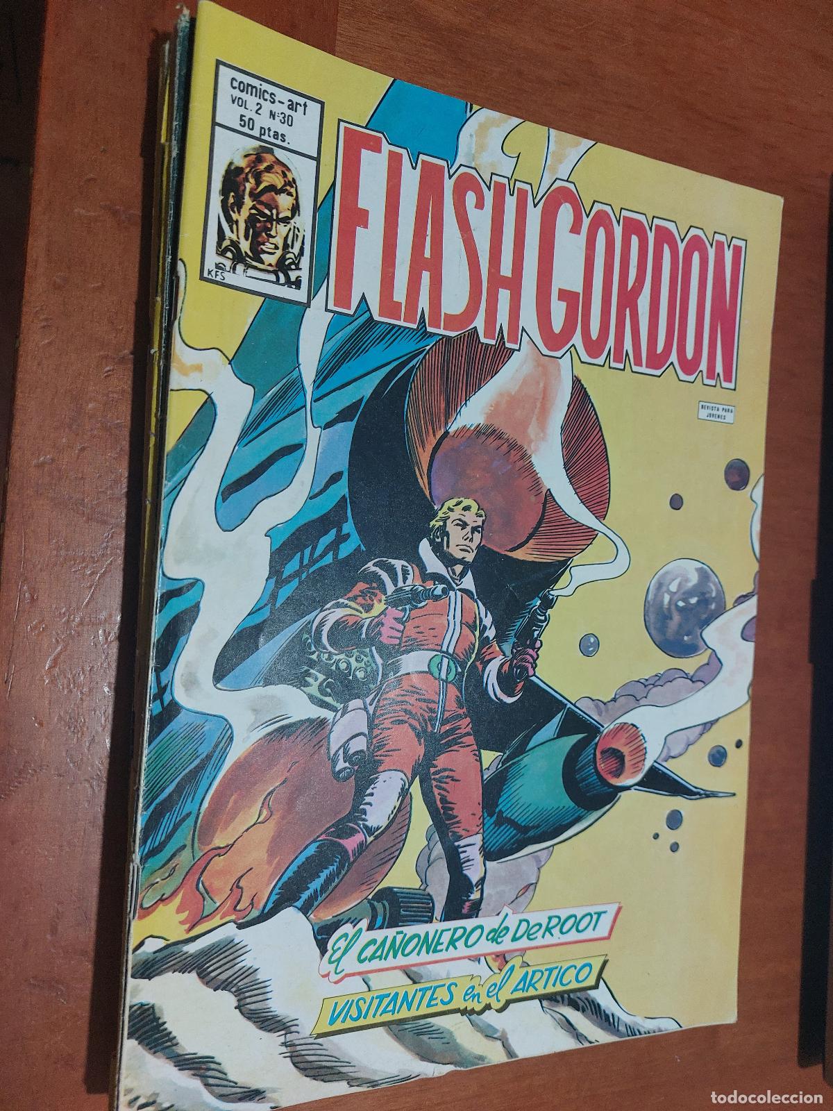 C&oacute;mics: FLASH GORDON. VOL. 2. N&ordm; 30 GRAPA. EDICIONES V&Eacute;RTICE. BUEN ESTADO - Foto 1