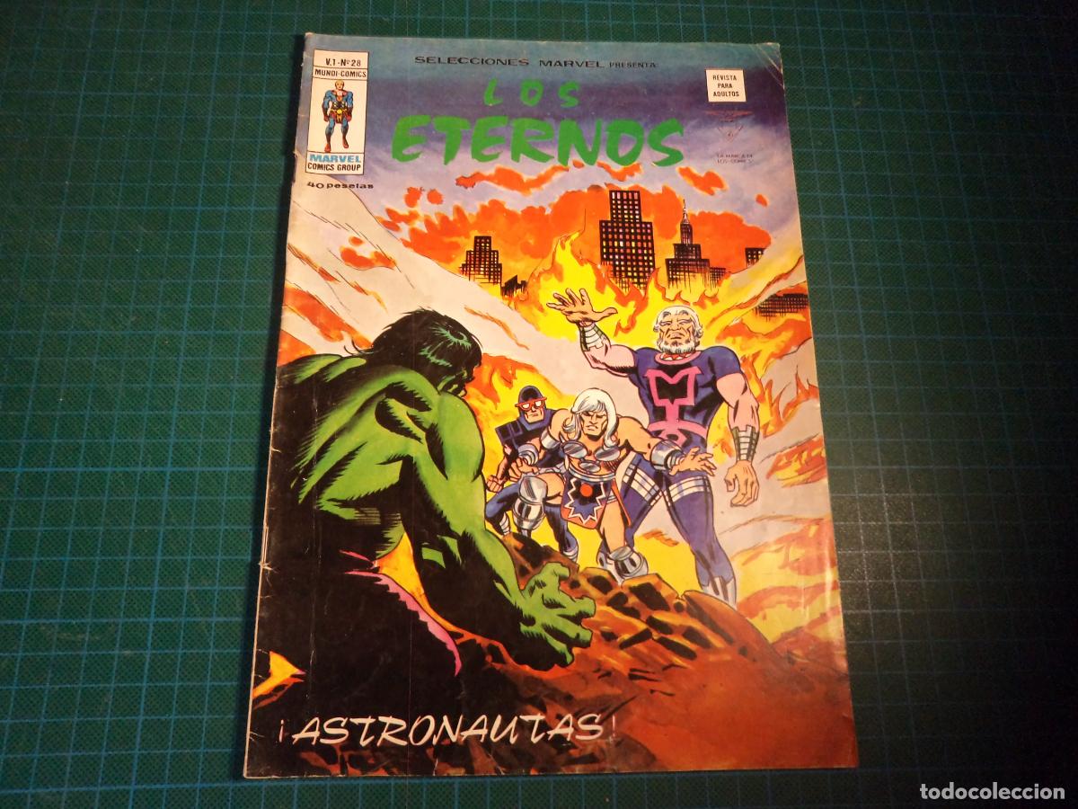 C&oacute;mics: Selecciones Marvel. Vol 1 N&ordm; 28. Los eternos. Vertice. - Foto 1