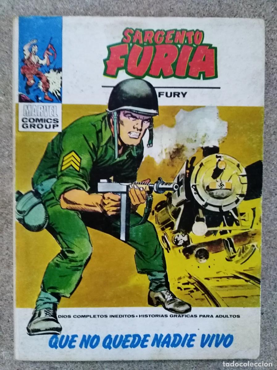 C&oacute;mics: Sargento Furia 14.Vol.1.Vertice.30 ptas - Foto 1