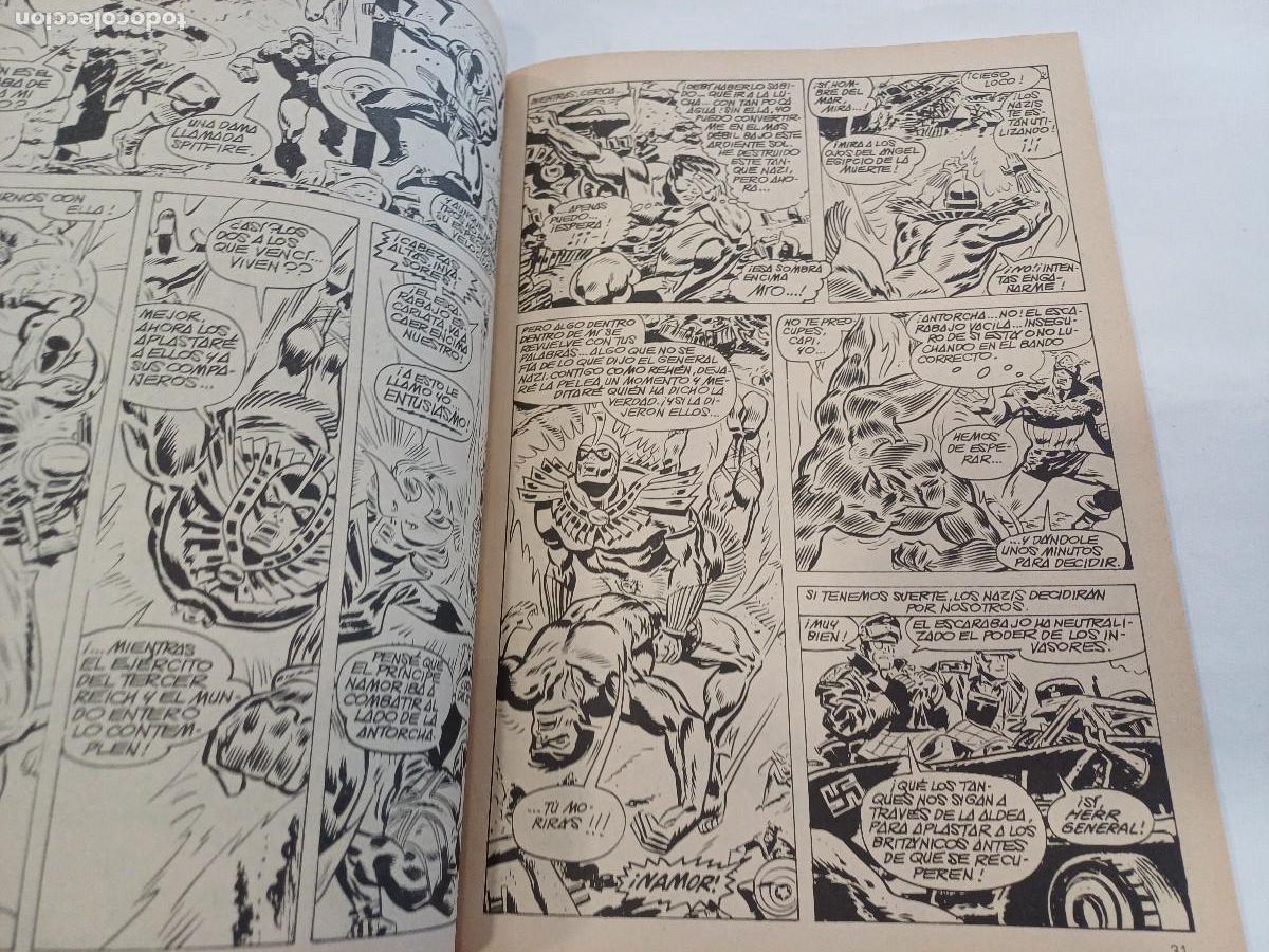 C&oacute;mics: LOS INVASORES/SELECCIONES MARVEL N&ordm;21/VERTICE V1. - Foto 2