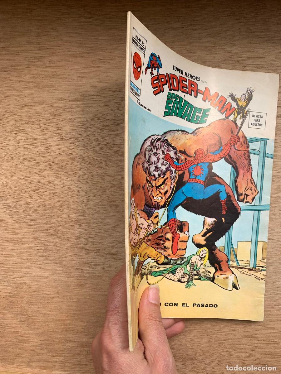 C&oacute;mics: Super H&eacute;roes Presenta n&ordm; 36: Spiderman Y Doc Savage - Foto 2