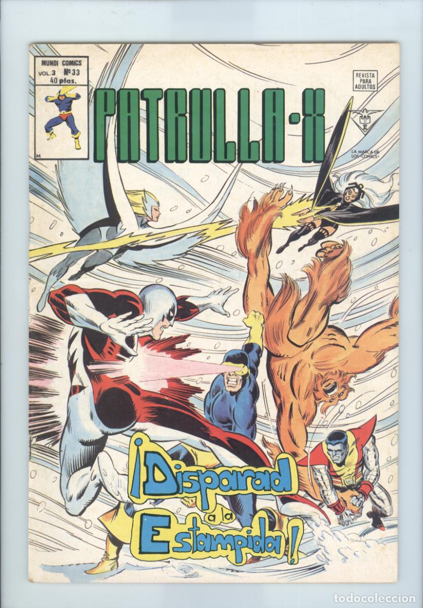 C&oacute;mics: V&eacute;rtice. Patrulla X Vol3. 33. - Foto 1