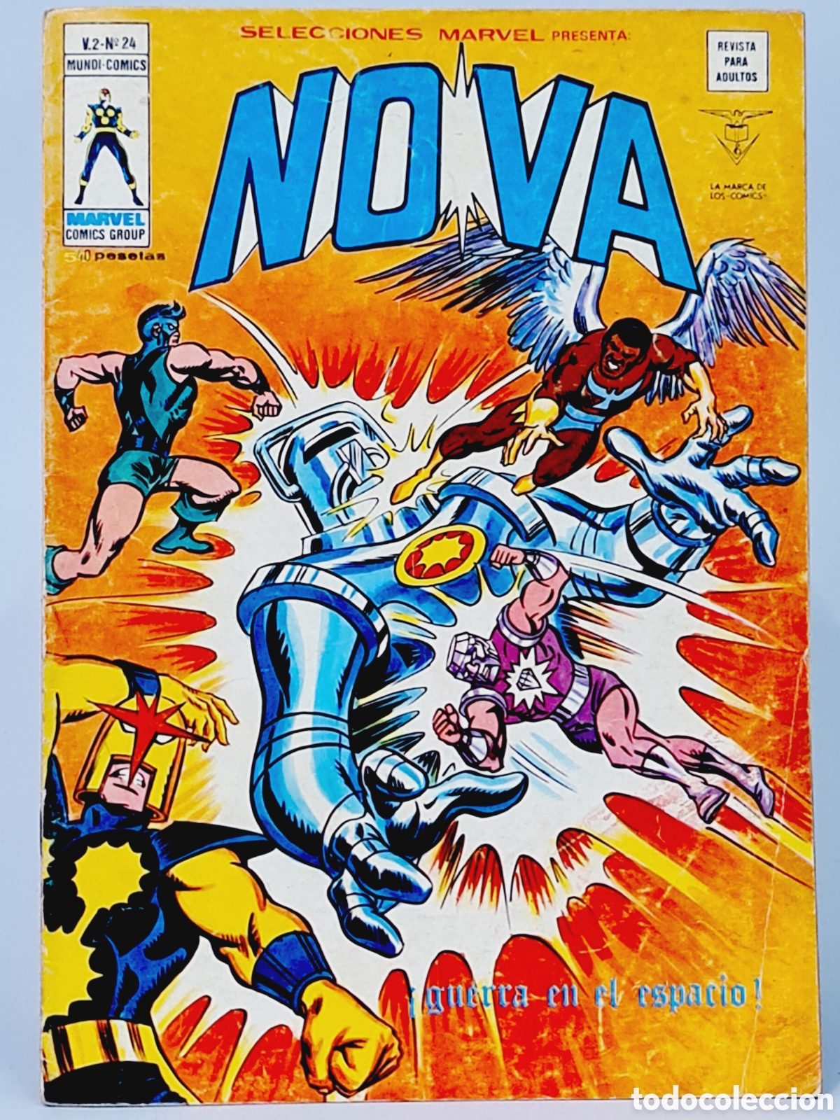 C&oacute;mics: SELECCIONES MARVEL 24 NOVA C&Oacute;MICS EDICIONES VERTICE BUEN ESTADO - Foto 1